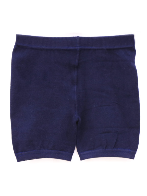 Cycling Shorts Navy Blue Cotton Lycra 